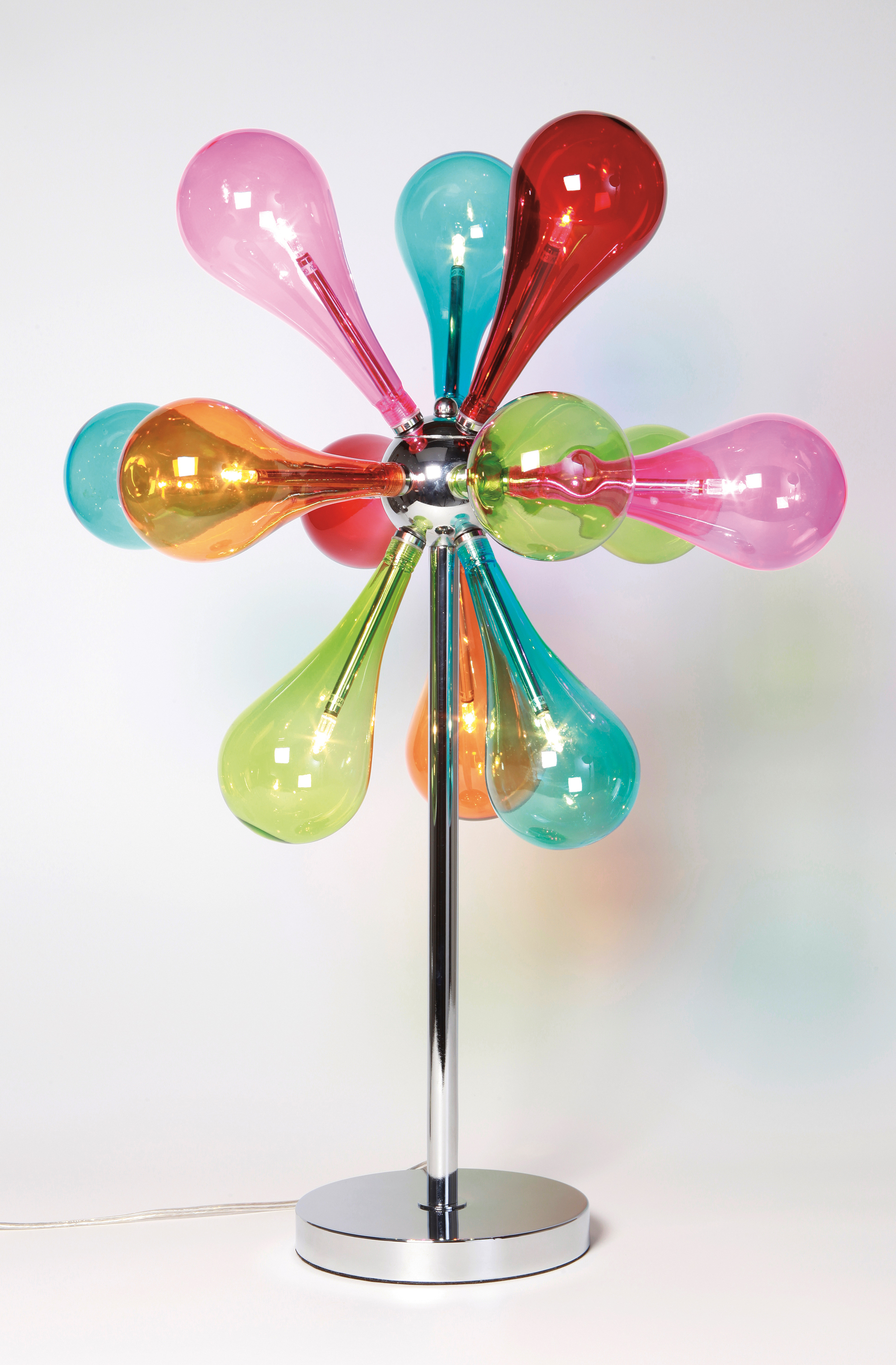 33033 - Table Lamp Drops Rainbow 9 Lights 0,67 x 0,48 x 0,48 m (2)