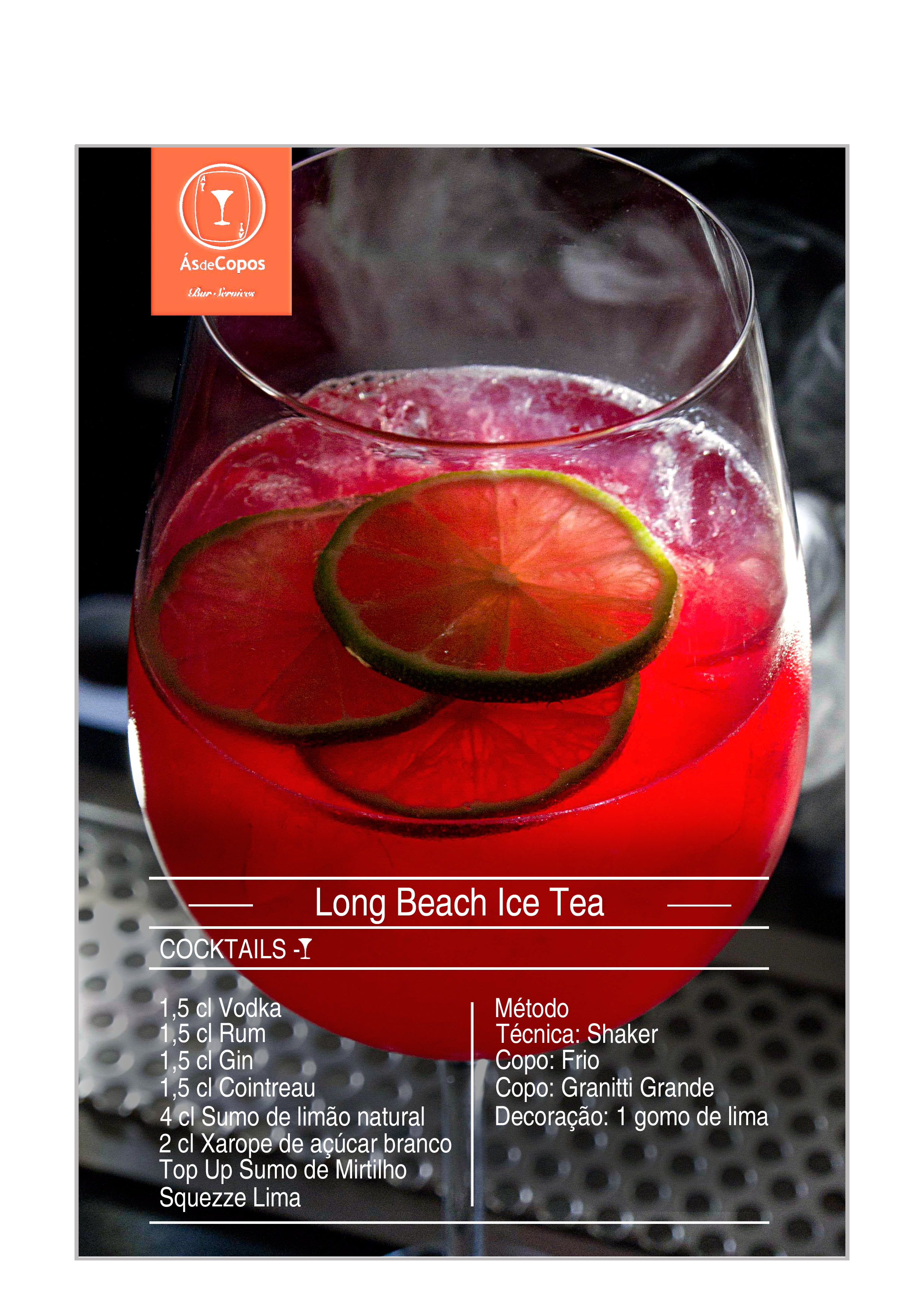 Long Beach Ice Tea - Cocktail
