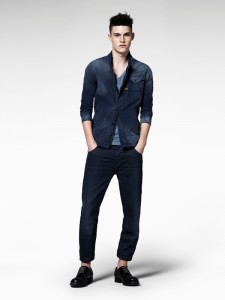 13283003 PRE_PR DLB_M-LOOK-10_0018 A-Crotch overshirt - Paint vintage regular deep - A-Crotch tap.