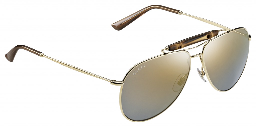 GUCCI-BambooGold sunglasses