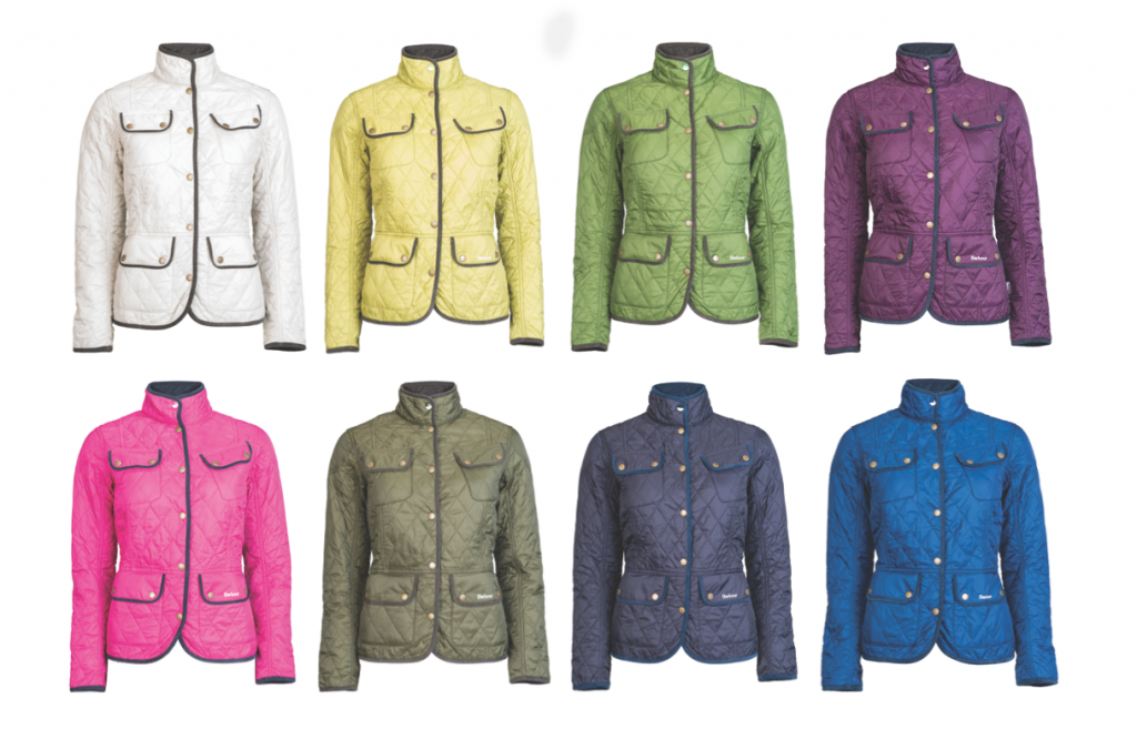 PANTONE Barbour casacos