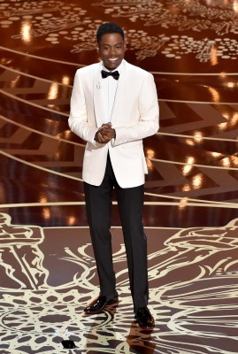 HOLLYWOOD, CA - FEBRUARY 28: Host Chris Rock speaks onstage during the 88th Annual Academy Awards at the Dolby Theatre on February 28, 2016 in Hollywood, California. (Photo by Kevin Winter/Getty Images)